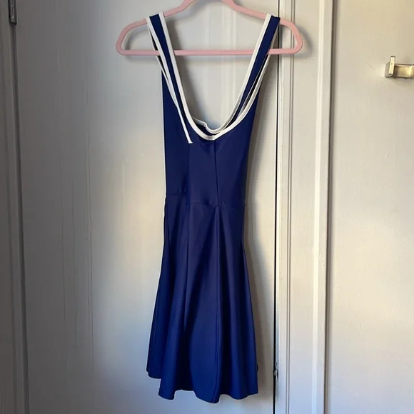 Prince Pickleball Dress Target Collab Tennis Skirt L Navy Blue Pleated Skirt - Picture 3 of 9